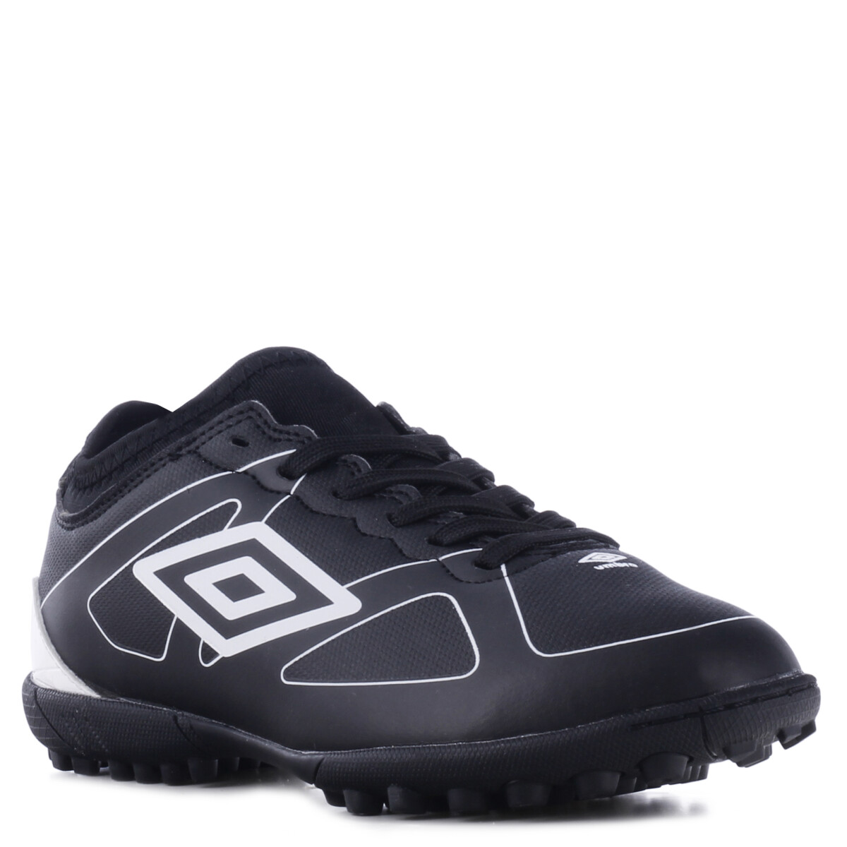 Championes de Niños Umbro Futbol 5 Velocita III Jrs - Negro - Blanco 
