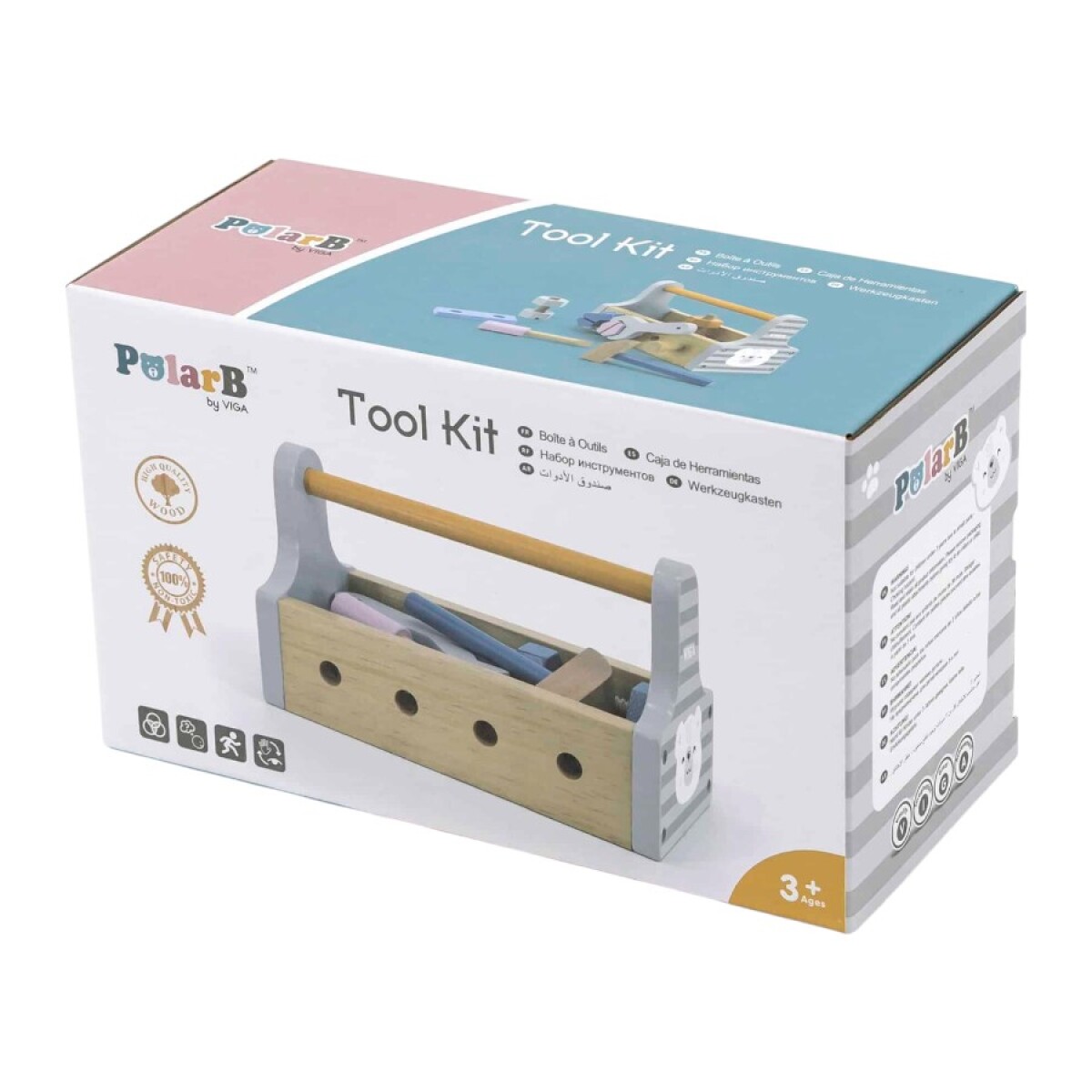 Caja Herramientas Madera Polar B 