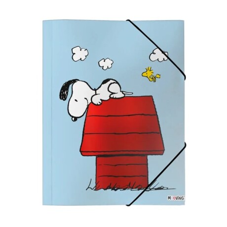 Carpeta con Elastico Licencias Snoopy