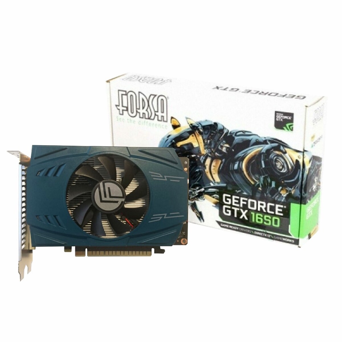 Tarjeta Forsa Geforce GTX1650 DDR5 4GB 