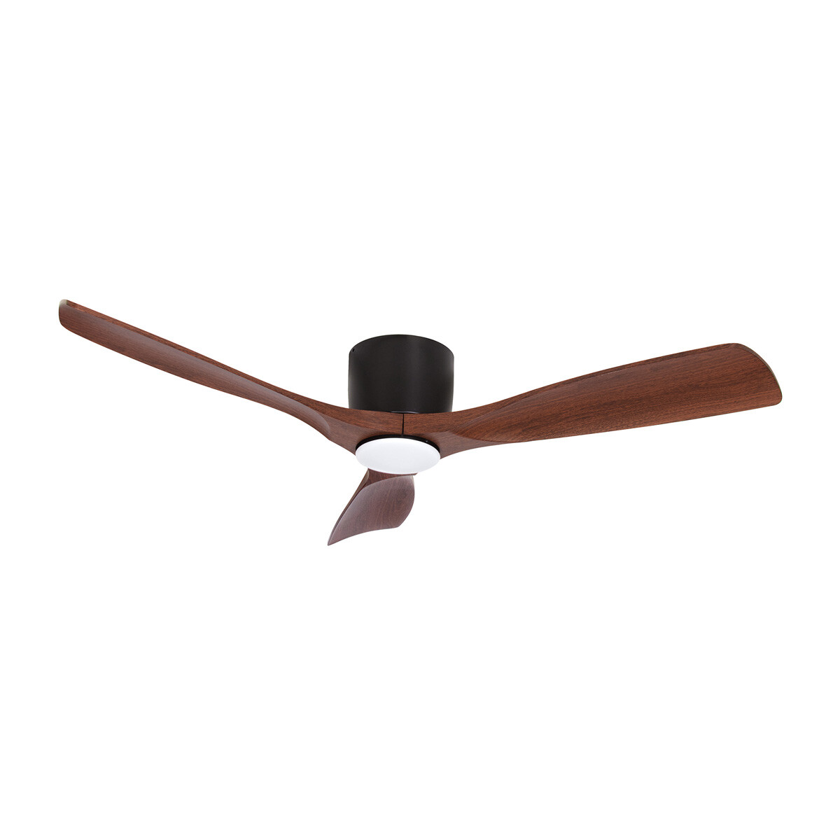 VENTILADOR DE TECHO JAMES VTL44 + CONTROL TIMER 6 VELOC DIMM 1.32 M NEGRO MARRÓN 