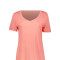 Remera Cava V-neck Salmon