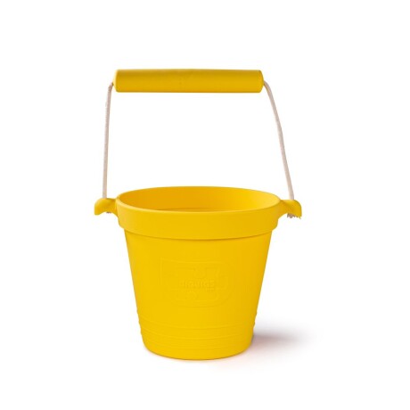 Balde de silicona amarillo