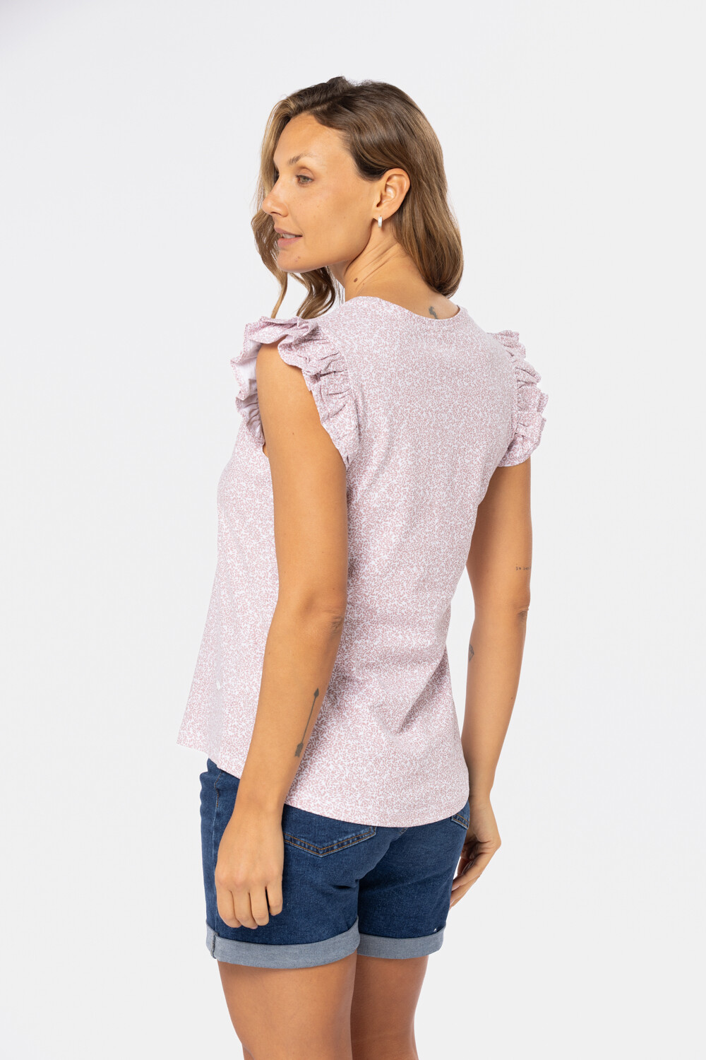 REMERA ESTAMPADA Rosado