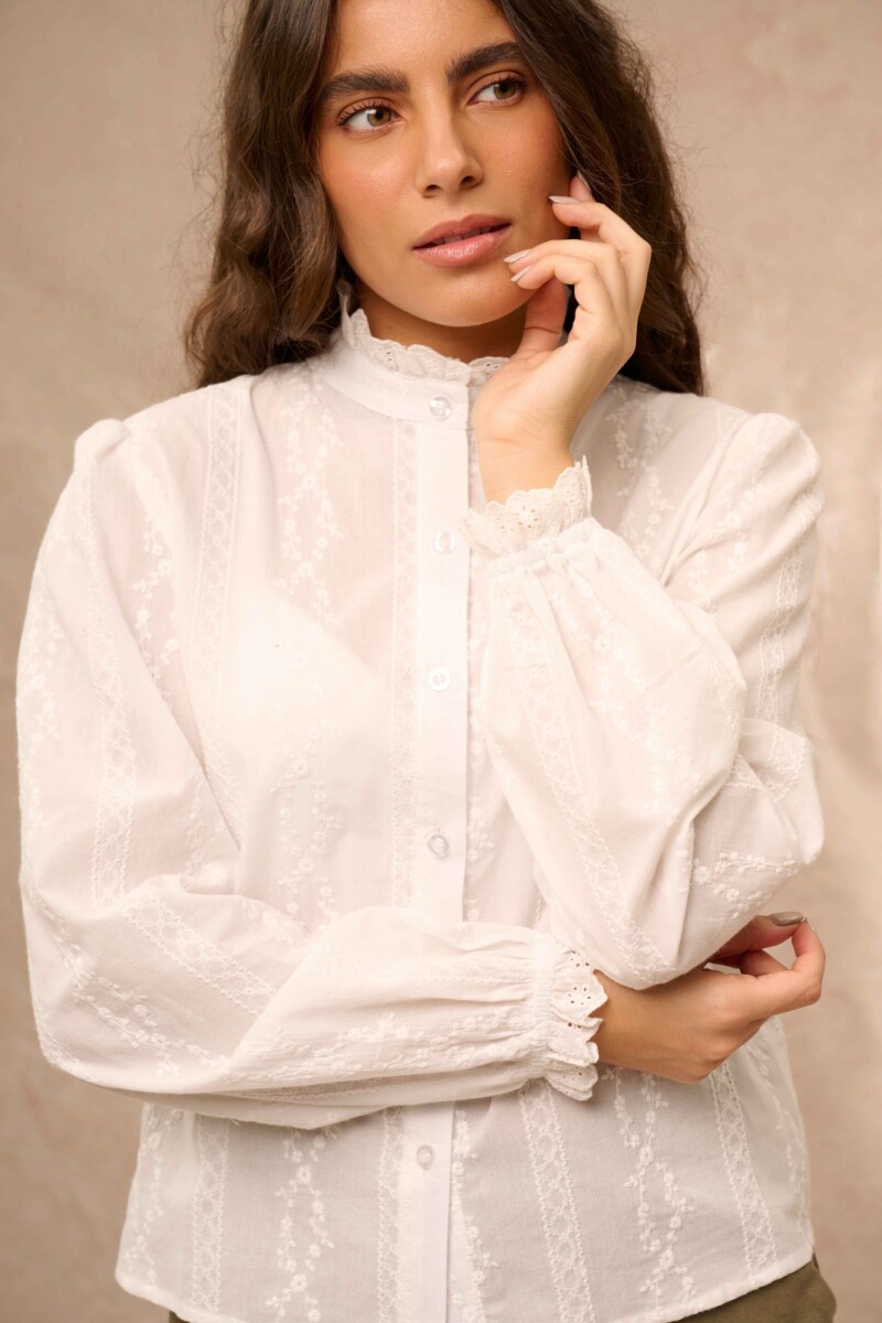 CAMISA ISMA BLANCA CAMISA ISMA BLANCA
