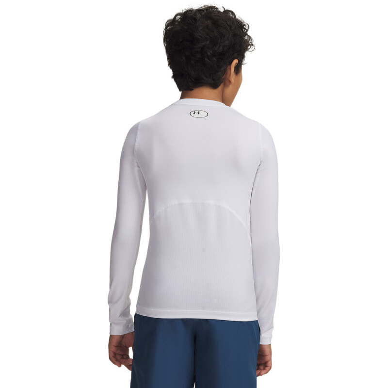 UA HG Armour LS-WHT WHT-100