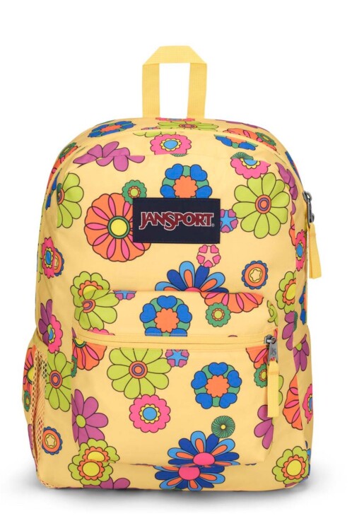 MOCHILA JANSPORT CROSS TOWN POWER TO THE FLOWER