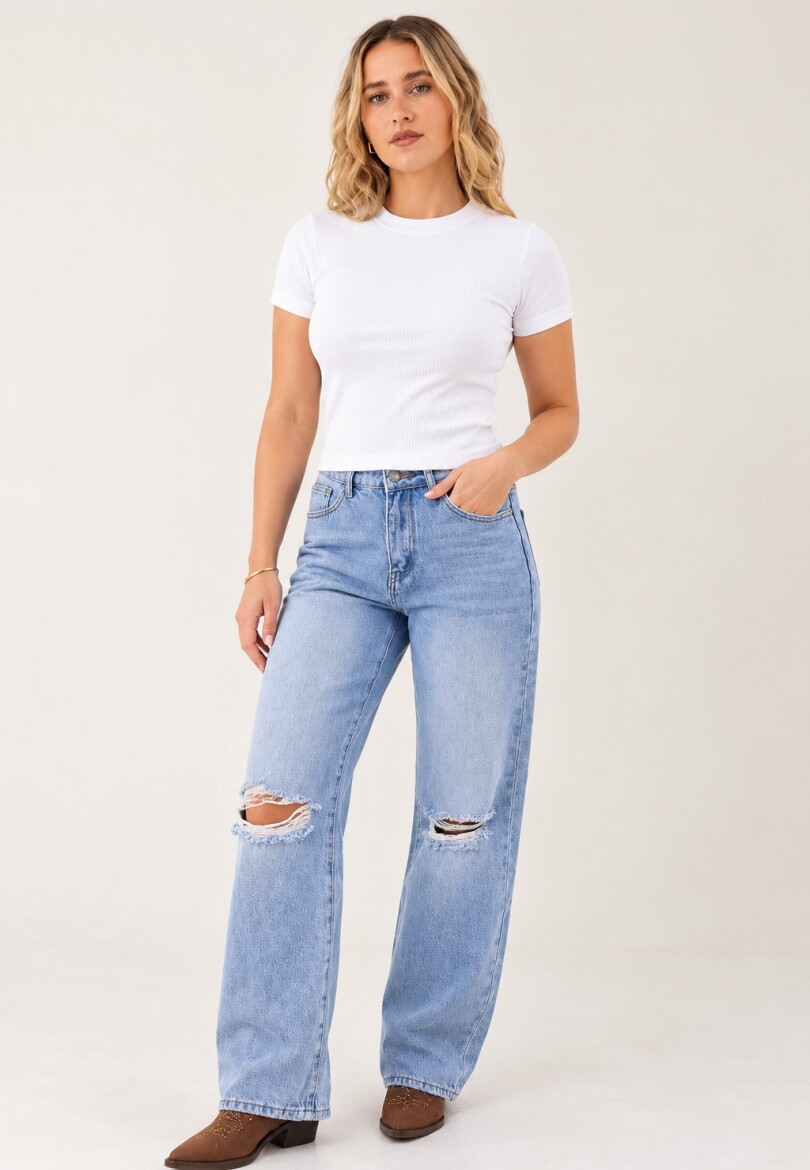Remera Básica Blanco