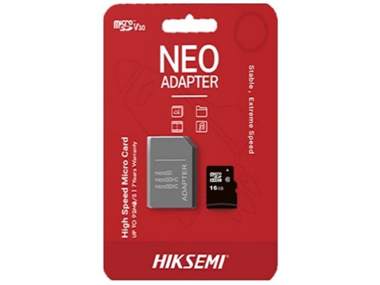 MEMORIA MICRO SD 16 GB CON ADAPTADOR 