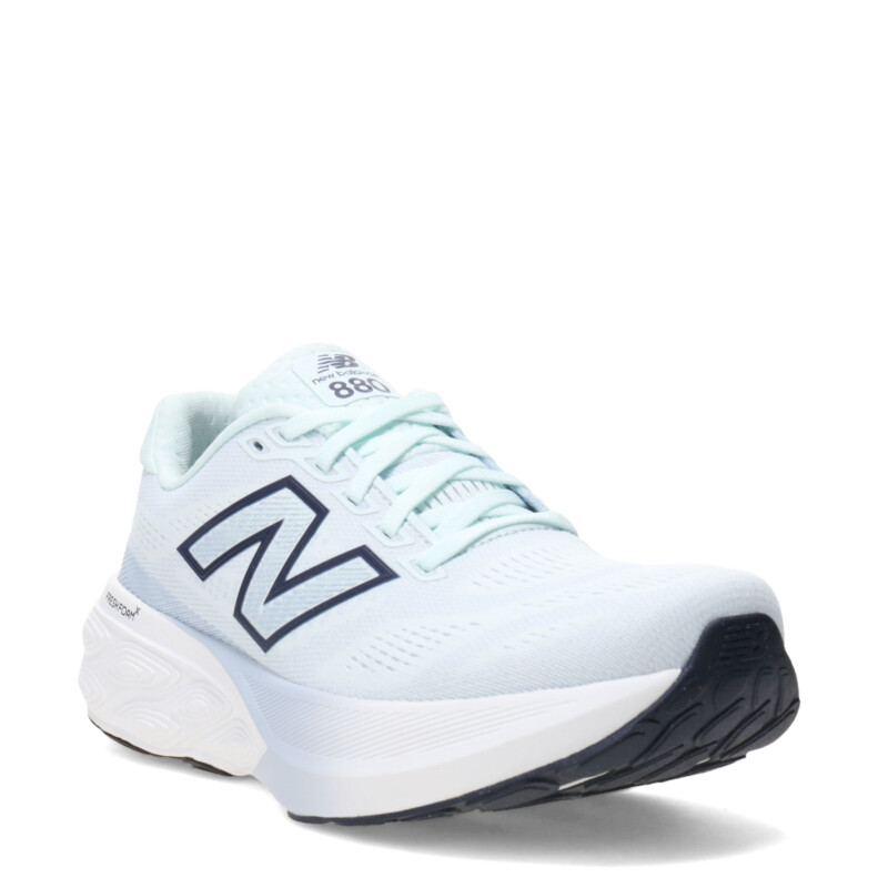 Championes de Mujer New Balance Running 880 Celeste - Azul Marino
