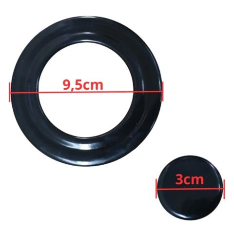 Tapa Aro Para Hornalla Doble Cocina Tem Luna Glass 10cm Tapa Aro Para Hornalla Doble Cocina Tem Luna Glass 10cm