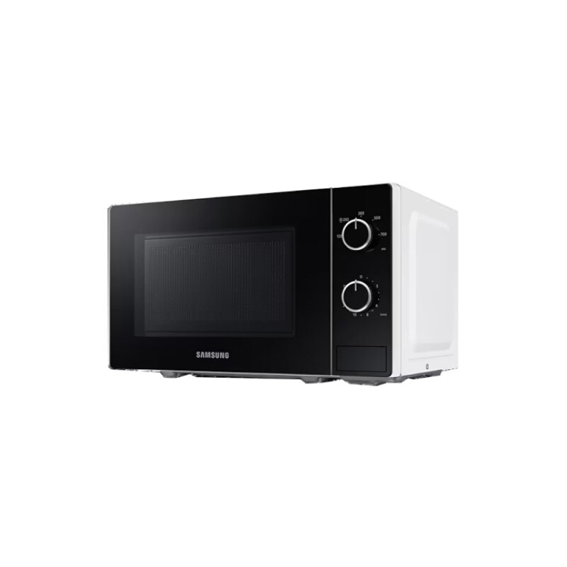 Microondas Samsung 20 L 700 W Puerta de Cristal Doble Dial White