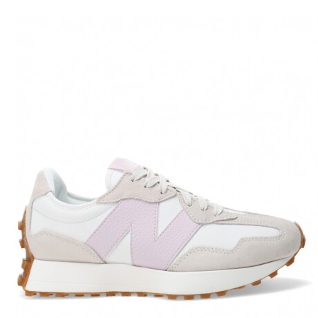 Championes de Mujer New Balance 327 Blanco - Gris - Rosa