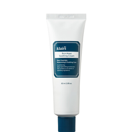 PREVENTA Crema hidratante, reparadora y calmante enriquecida Dear Klairs Rich Moist Soothing Cream (80 grs) PREVENTA Crema hidratante, reparadora y calmante enriquecida Dear Klairs Rich Moist Soothing Cream (80 grs)