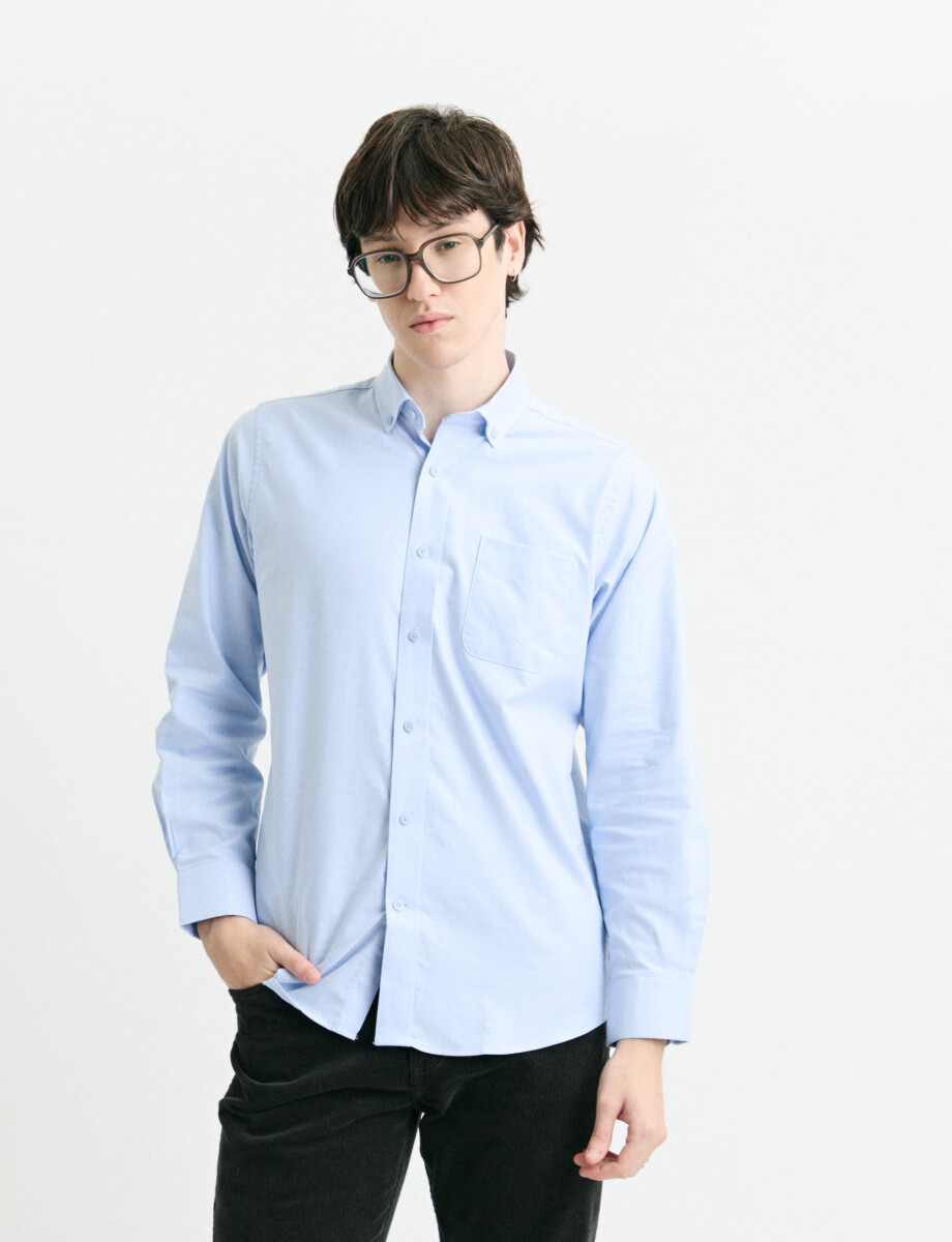012681 CAMISA HARRY Azul