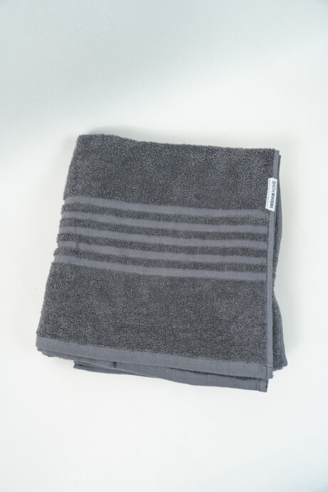 Toalla Super Baño Nessa, 380g. Gris