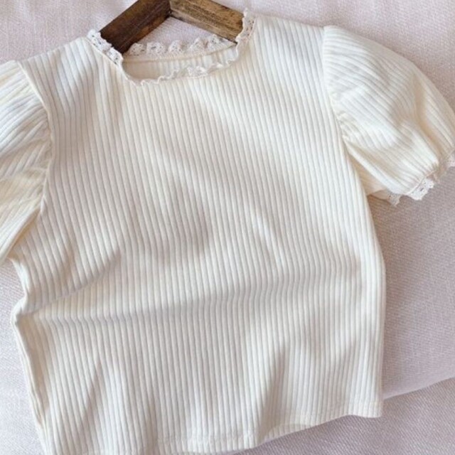 Remera morley puntilla Remera morley puntilla