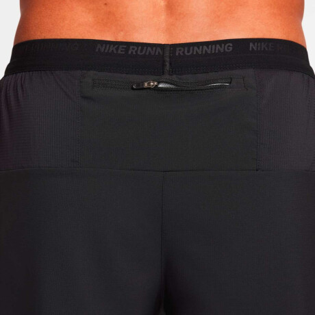 Short Nike Stride Dri-Fit 5'' 2-In-1 Running de Hombre Negro