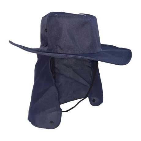 Sombrero de pescador con cubrenuca y protección UV50+ KING BRASIL Azul