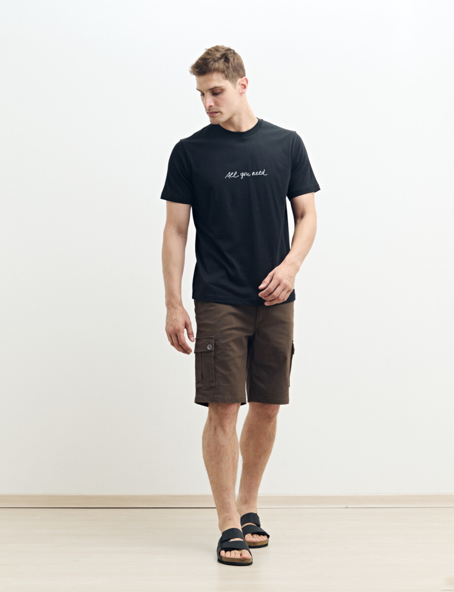 520311 T-SHIRT HARRY Negro