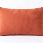 Almohadón Deco Gamuza Terracota 30×50 cm