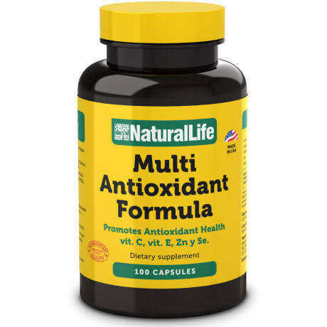 Super Antioxidant Formula Natural Life 100 Cápsulas Super Antioxidant Formula Natural Life 100 Cápsulas