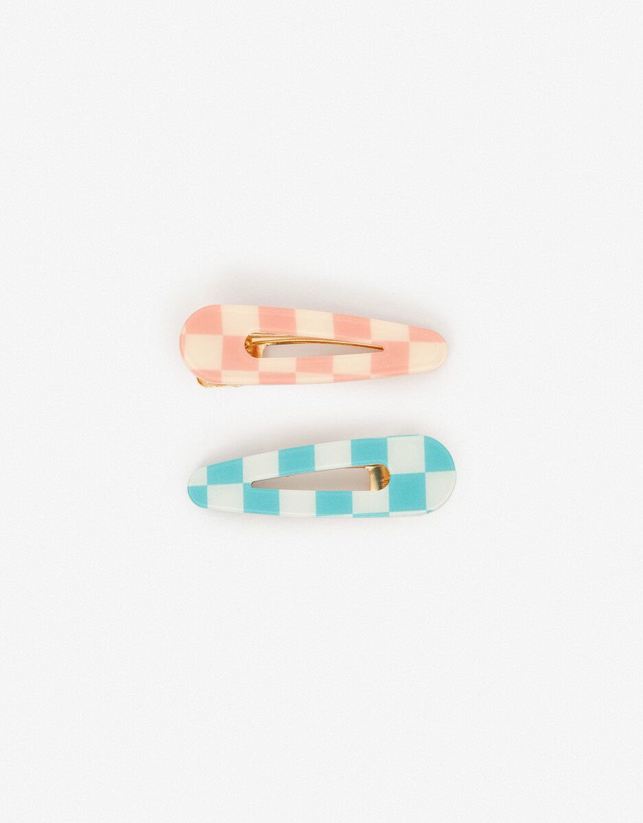 Set De 2 Horquillas De Acrílico 