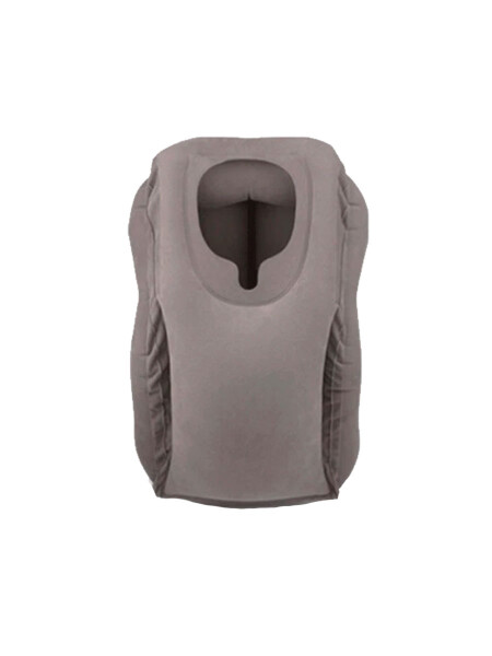 SOPORTE CABEZA PARA VIAJE INFLABLE NEGRO