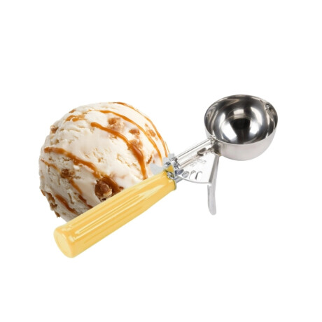 Cuchara de Helado 59 ml Amarillo Acero Inoxidable Cuchara de Helado 59 ml Amarillo Acero Inoxidable