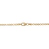 Cadena oro banana con barra - Oro bajo -Sin Piedra - CD8066 sinpiedra