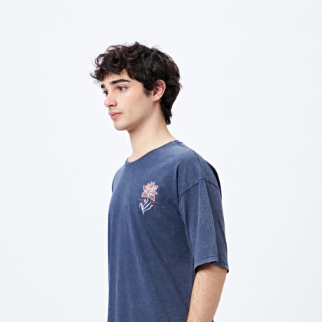 REMERA GROMI Azul Oscuro