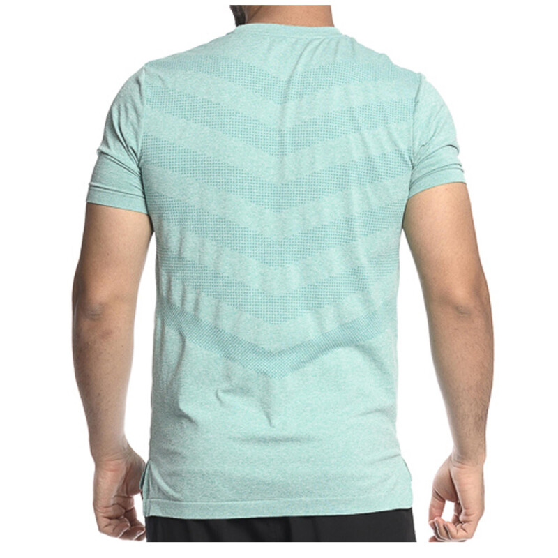 Remera de Hombre Umbro Arrow Verde Melange - Blanco