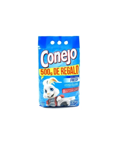 JABON EN POLVO FRESH CONEJO, 3.5KG JABON EN POLVO FRESH CONEJO, 3.5KG