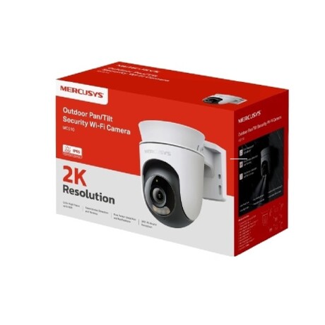 Cámara WiFi Pan/Tilt MERCUSYS MC510 - 2K QHD, Panorámica, Ex 001
