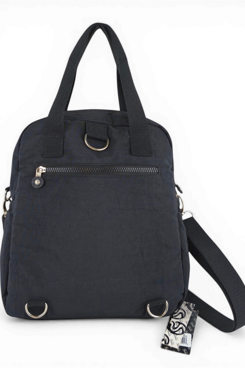 Bolso mochila y morral Negro