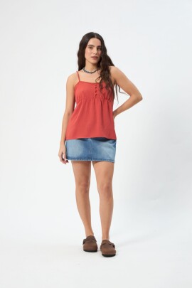 TOP RIHANNA ROJO