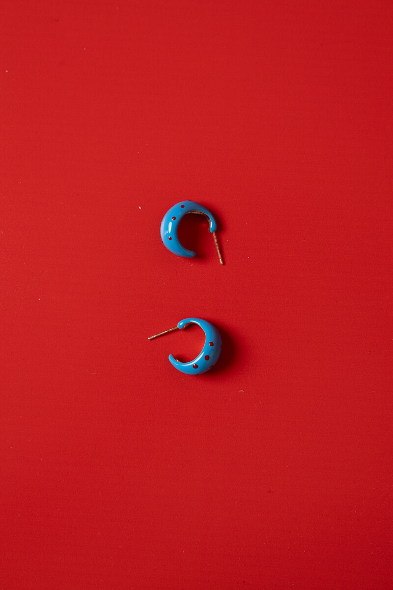 Polki Blue