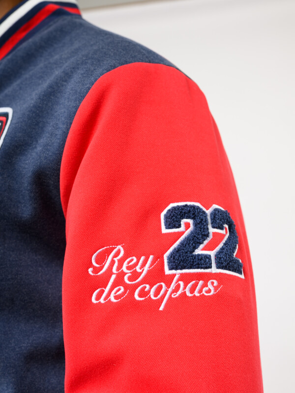Campera Bomber Vent Nacional Oficial Hombre 014