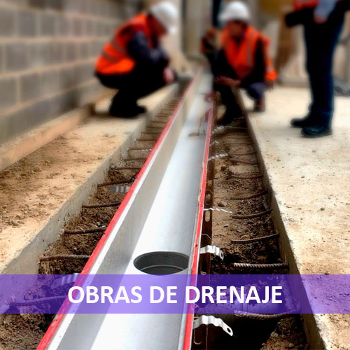 OBRAS DE DRENAJE