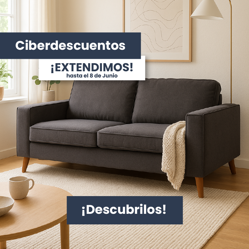 EXTENDEMOS CIBERDESCUENTOS - SOFÁS Y RINCONERAS