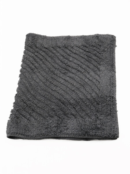 ALFOMBRA DE BAÑO COTTON GRIS (V)