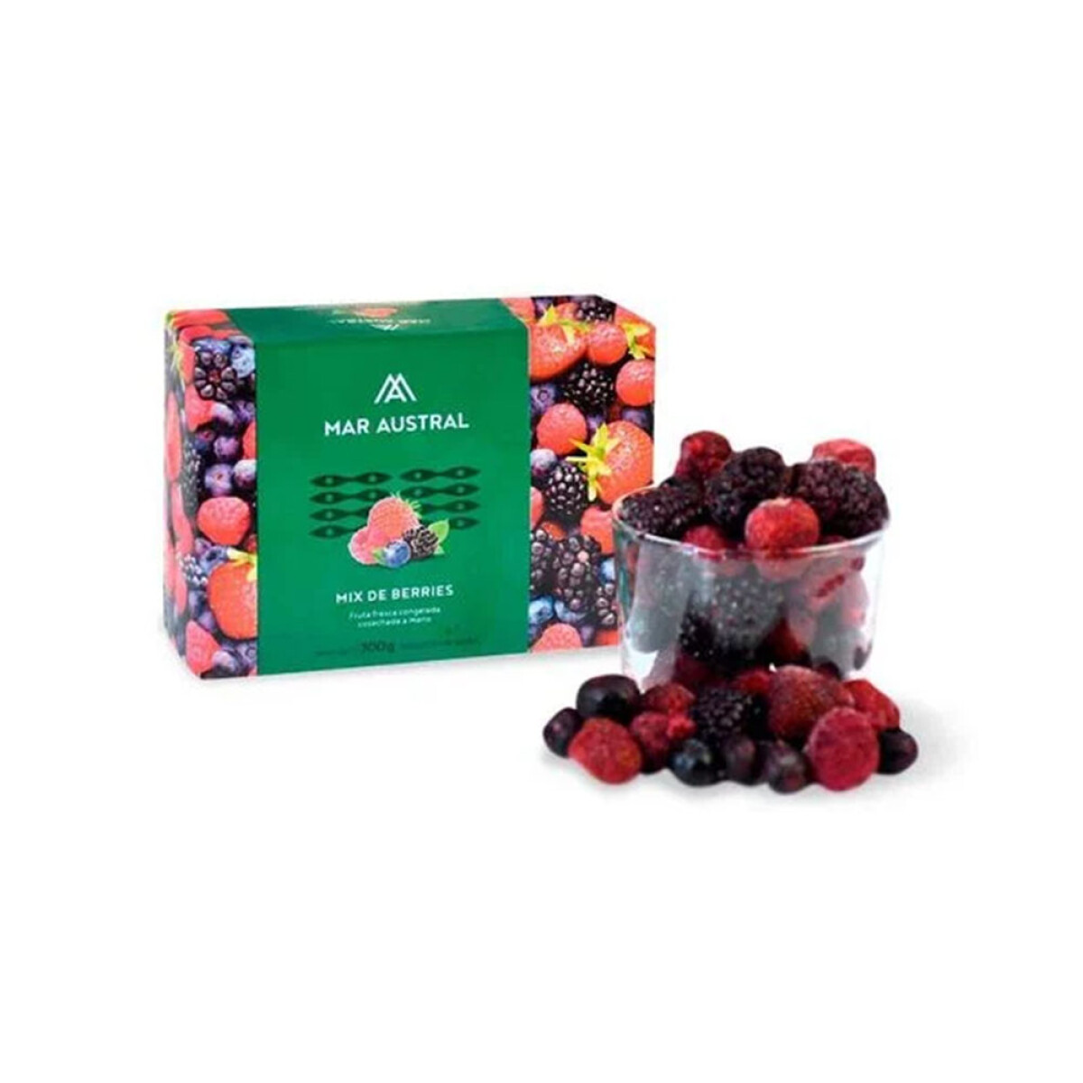 Mix De Berries Mar Austral Frutos Rojos 300grs. 