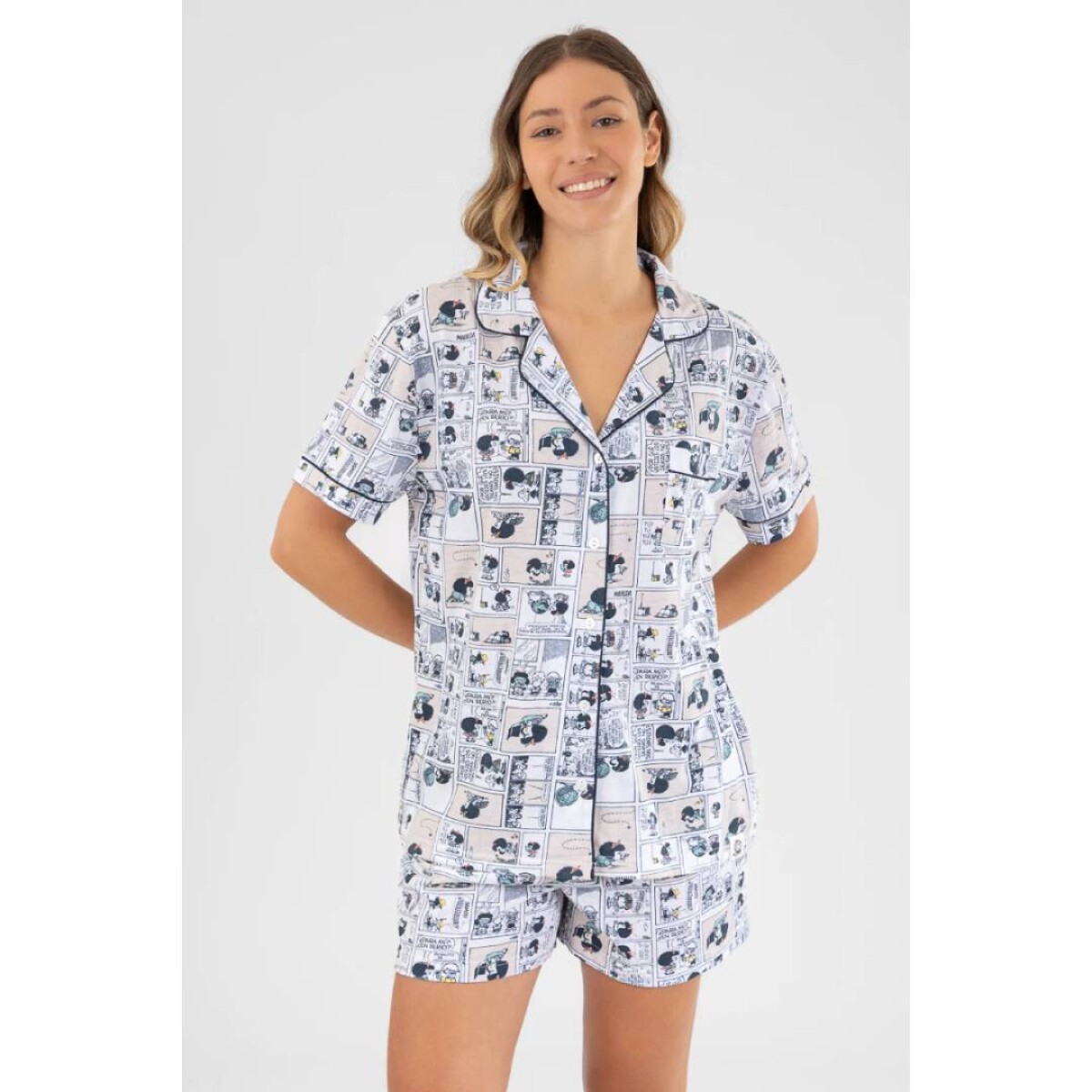 Pijama mafalda 2 - Marfil 