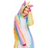 Pijama Unicornio Infantil Y Adulto Enterito Plush Talle Amarillo M