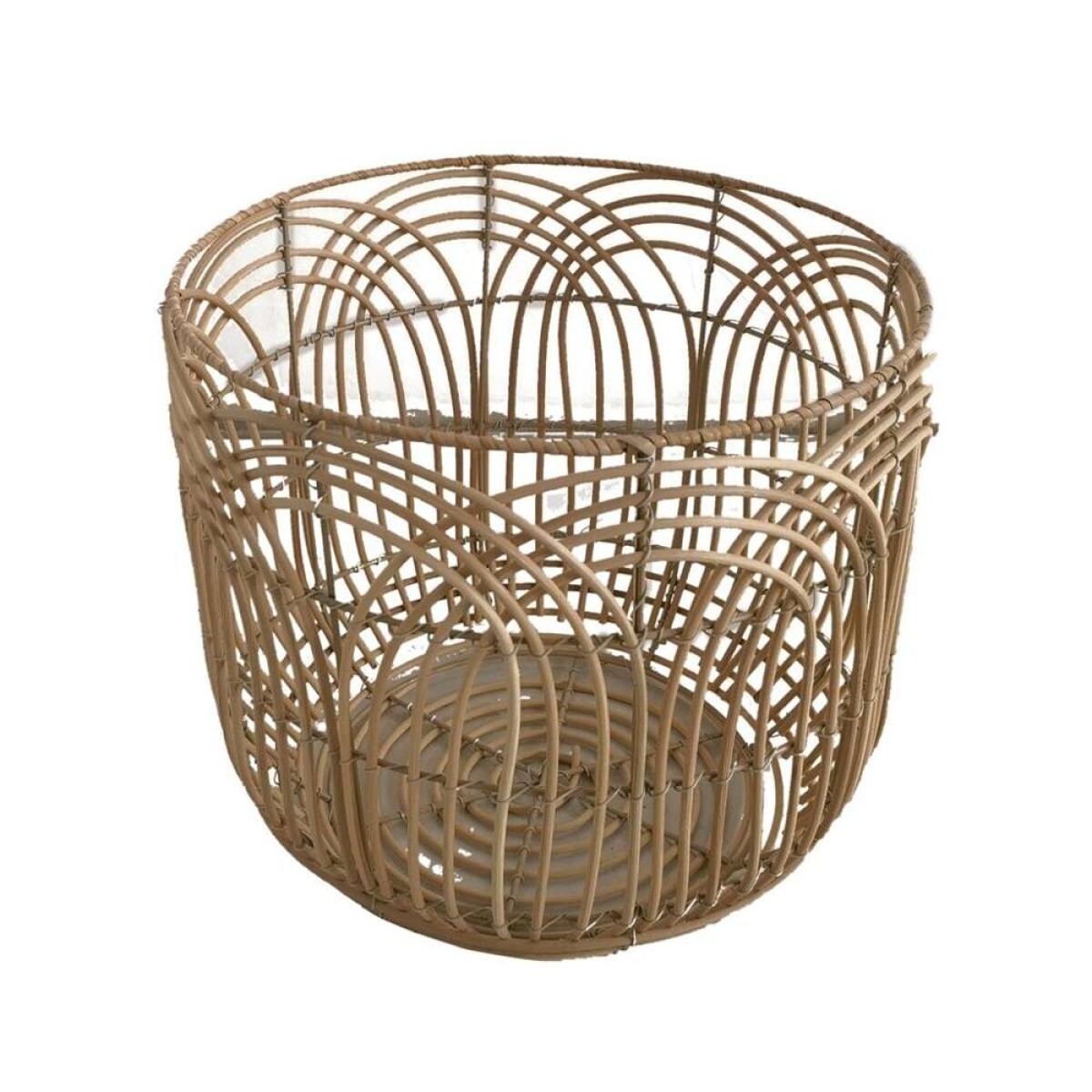 Cesto D35X32Cms Ratan - Natural 
