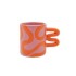 QR148-01573 Taza Ceramica Para Expresso Que Rico - Aurora Curvas