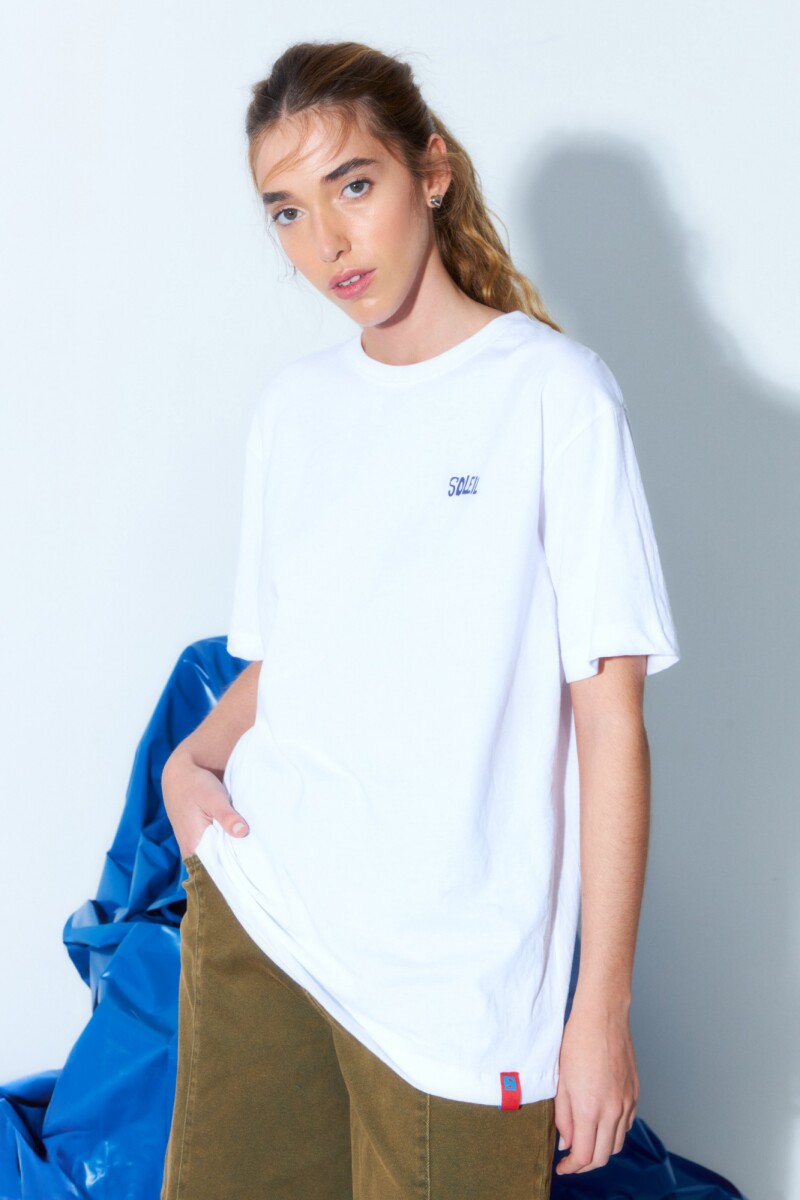 Remera soleil - blanco 