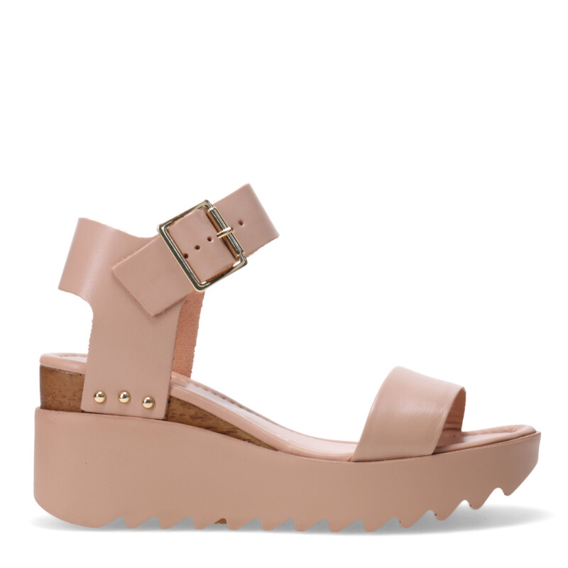 Sandalias de Mujer Bottero c/hebilla Marrón - Marrón Claro