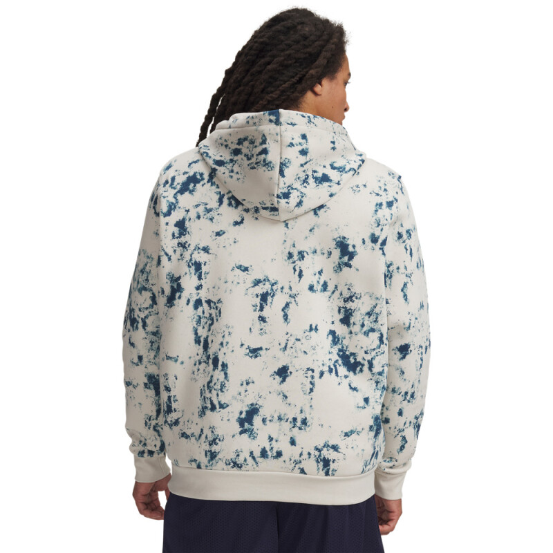 UA Icon Fleece Printed HD-WHT WHT-110