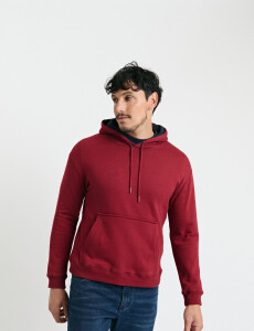 470914 SWEATER CANGURO HARRY Rojo Oscuro